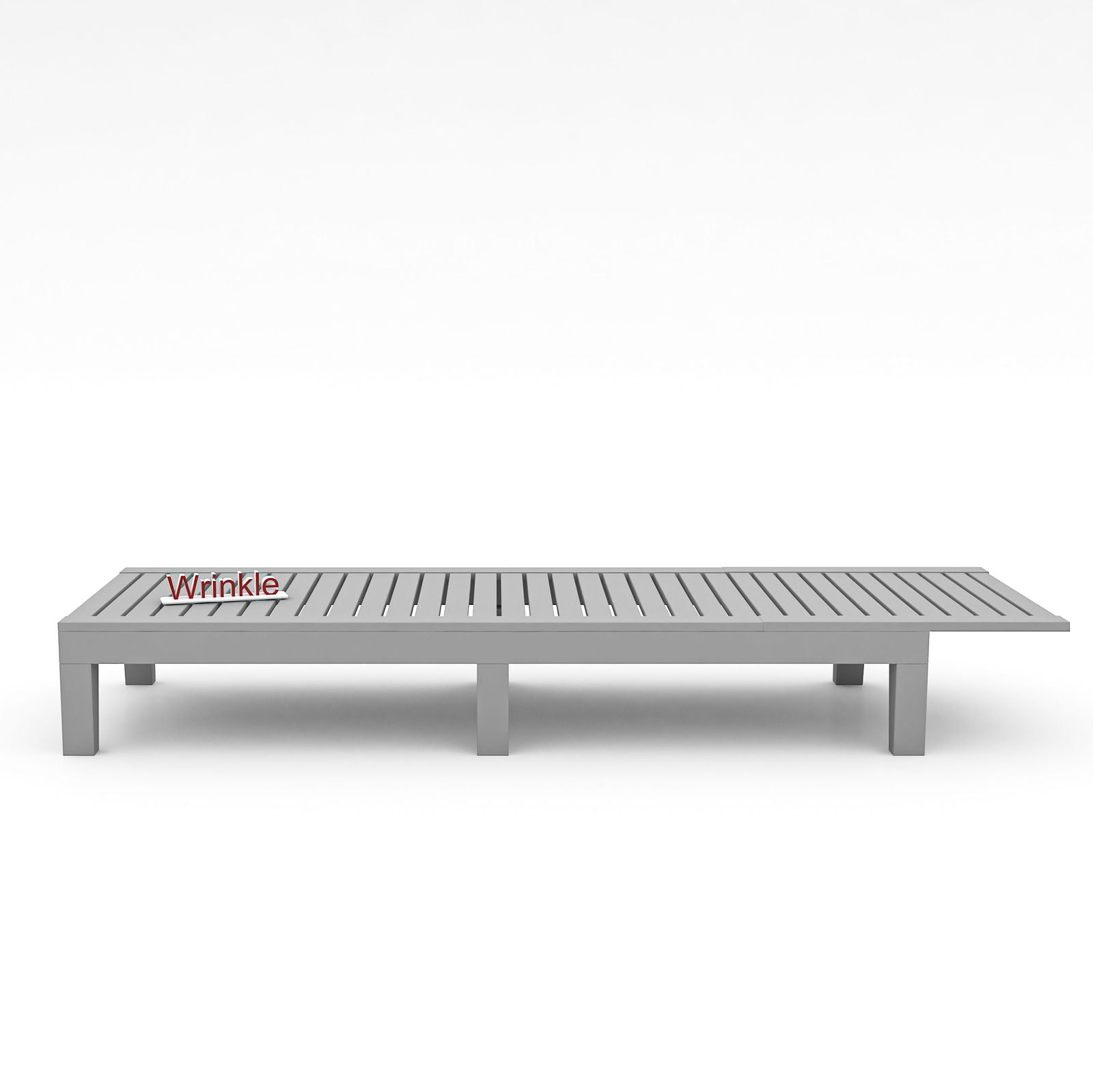 Grey Chaise Lounger Sofa For Resorts and Hotels - Furnishiaa -  -